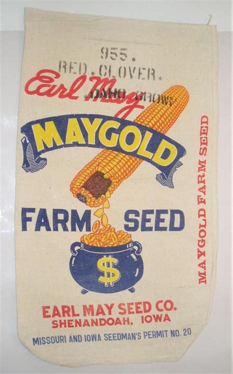Earl may seed & nursery - Library's copy includes insert: May's wholesale prices on farm seeds sold direct to you : January 1, 1927 / May Seed & Nursery Company ; Earl E. May, president (1 sheet, 1 page ; 23 cm) Notes. No copyright page found. No table-of …